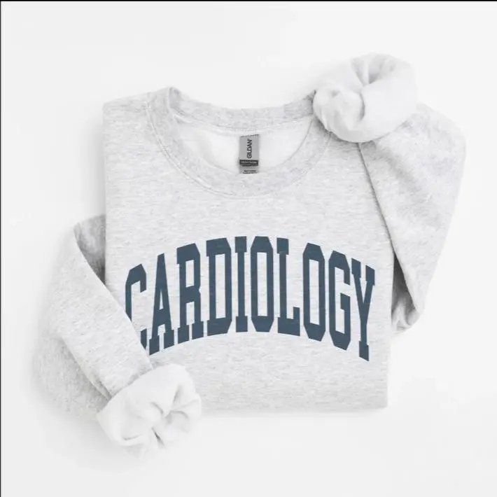 Cardiology Sweatshirt, Cardiologist Doctor, Telemetry Heart Cardiac Sweatshirt, Cardiovascular Week, Nurse RN NP, Technologist, Unisex Sweatshirt