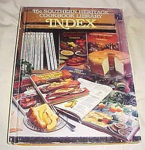 USED-The Southern heritage cookbook library index by Ann Harvey (Hardcover)