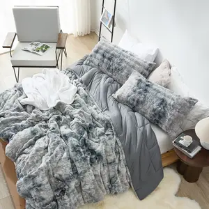 Chunky Bunny Spotty Yoga - Coma Inducer Oversized Comforter - White Gray