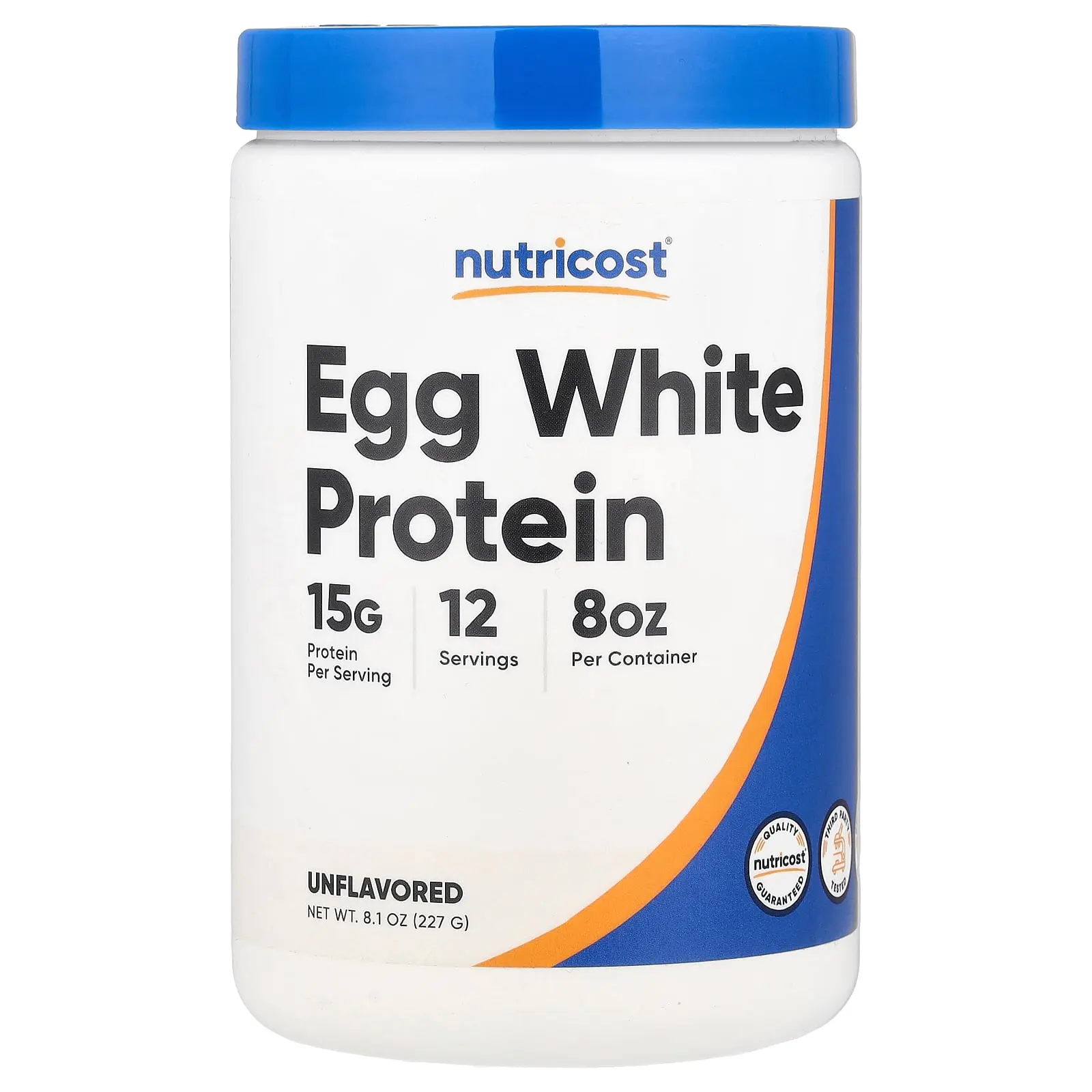 Nutricost Egg White Protein, Unflavored, 8.1 oz (227 g)