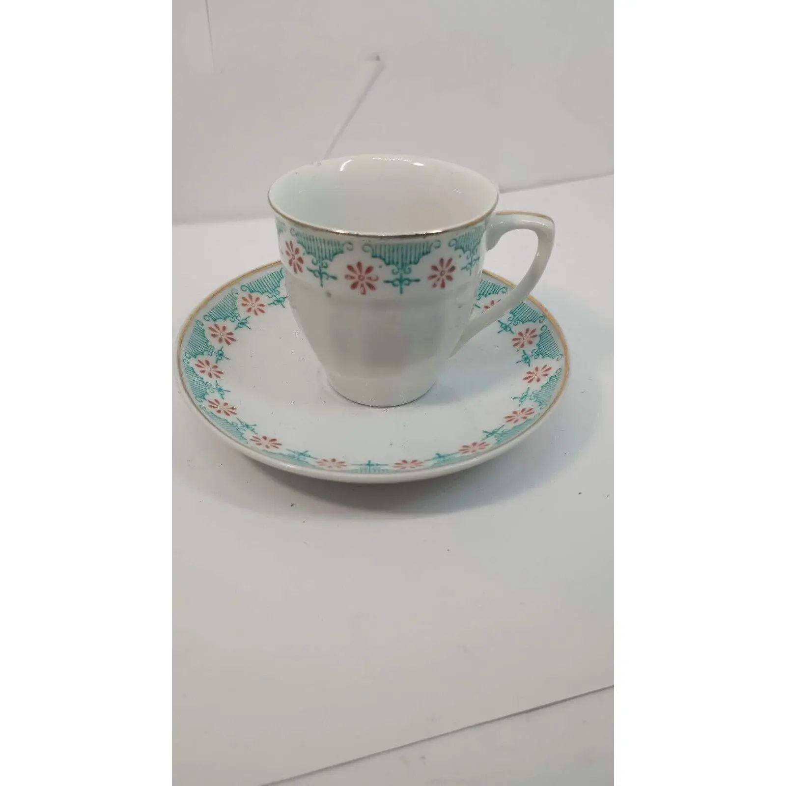 Vintage Demitasse Expresso Cup and Saucer Made in China by Unbranded – Home & Garden:Kitchen, Dining & Bar:Dinnerware & Serveware:Cups & Saucers