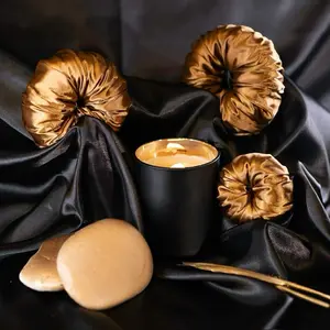 SILK HAIR BUN MAKER FOR THE MILITARY GIRLIES• 4 COLORS• 4 SIZES