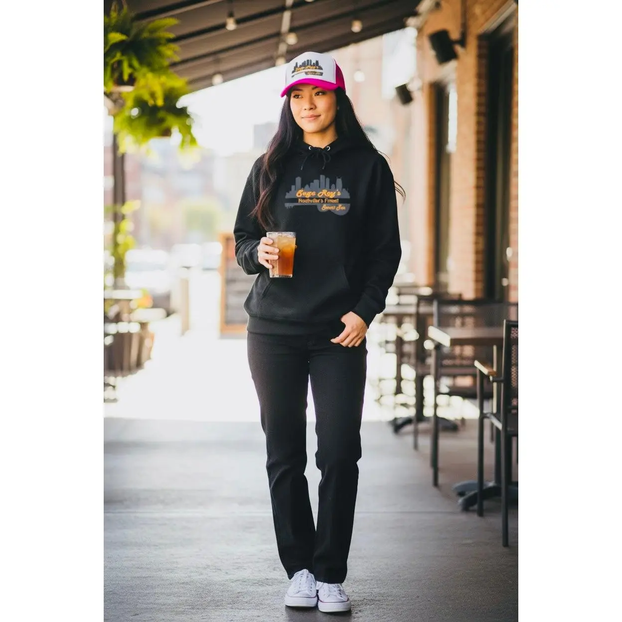 Suga Ray's Nashville Skyline Guitar Hoodie — Suga Ray's Favorite Jam Music Sweatshirt
