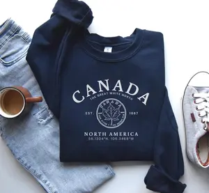 Canada Sweatshirt, Canada Adventure Shirt, Canada Maple Leaf Shirt, Canada Shirt, Soft and Comfortable Sweatshirt, Canada Gift