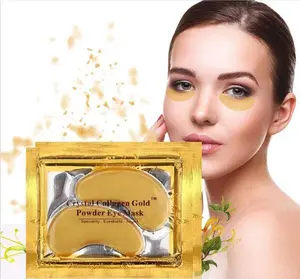 Anti Aging Crystal 24K Gold Powder Gel Collagen Eye Masks Sheet Patch