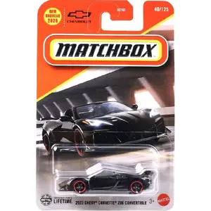 2025 Matchbox 2023 Chevy Corvette Z06 Convertible Black
