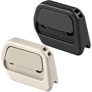 2 PACK Auto-Retractable Mini Box Cutter, Ceramic Blade, Magnetic Attachment, Keychain Box Opener, Specifically Designed for Opening Express Delivery Boxes