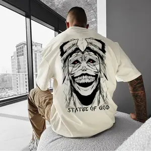 Statue of God Double-Sided Tee - Solo Leveling Graphic Shirt - Anime shirt - Top Classic Menswear