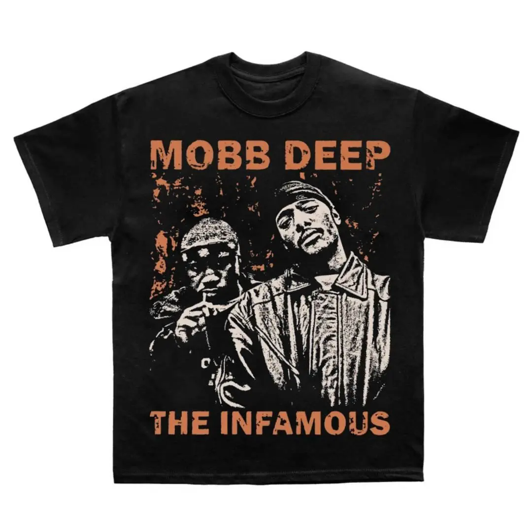 MOBB DEEP The InFamous Heavy Black Shirt