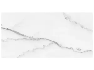 12 x 24 in Lumino Bianco Heritage Texture Pressed Glazed Porcelain Tile