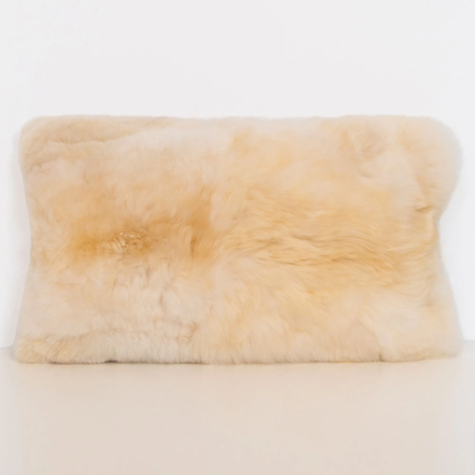 Alpaca Lumbar Pillow in Crema