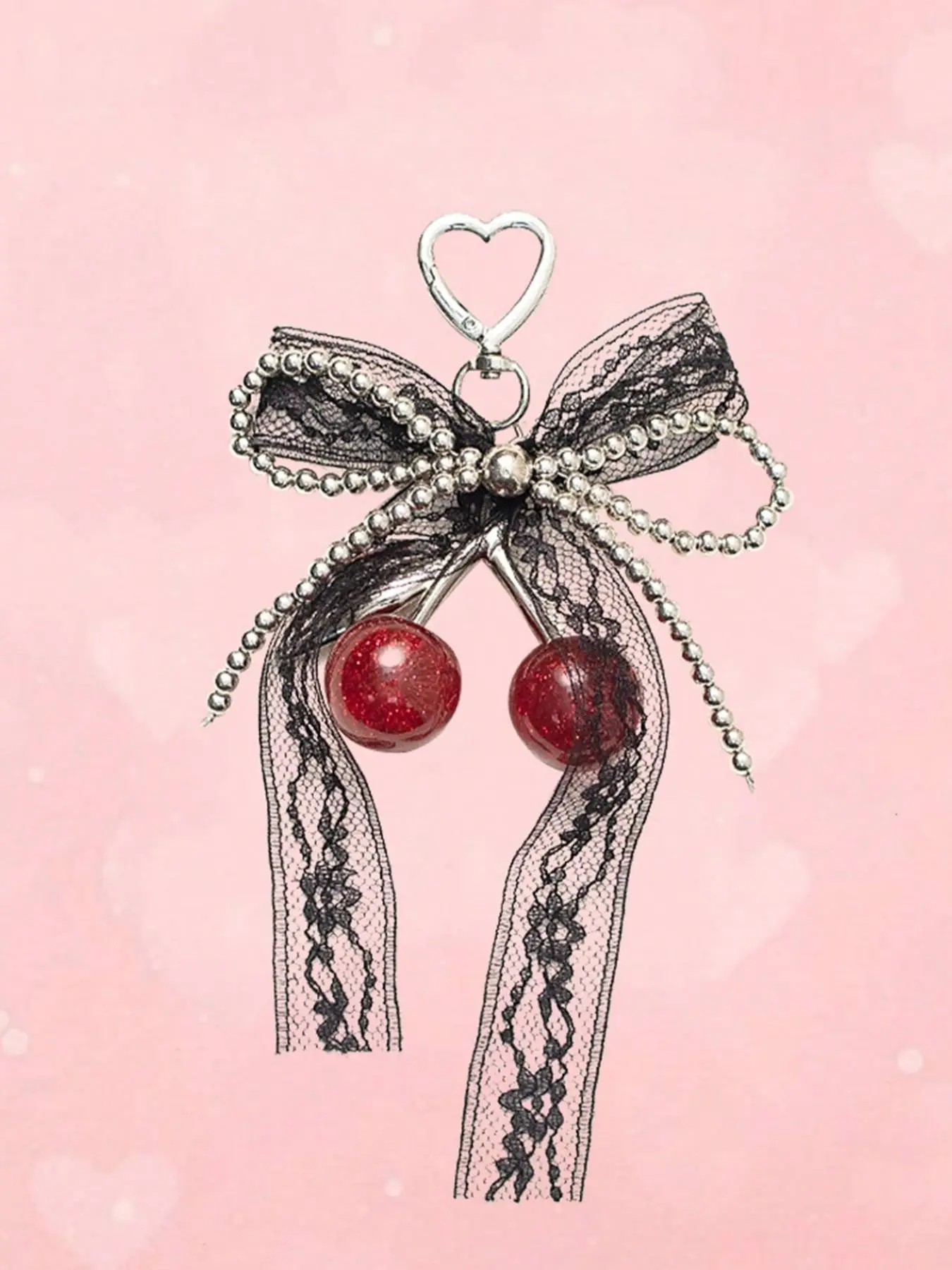 Sweet and simple fashion pendant, niche design exquisite three-dimensional strawberry accessories pendant, personalized classic metal buckle Keychain versatile creative modeling suitable for daily bag matching, Trendy Cute Keychain