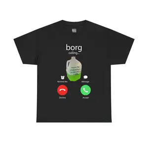 Borg Calling Shirt - Funny St. Patrick's Day T-shirt, Drinking Shirt, Unisex Cotton Tee