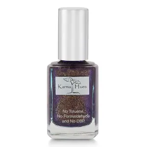 Karma Organic Naturals Nail Polish - NYC Nights Best & Gentle for Nail Art, Nail Care & Manicure Aluminum Blend