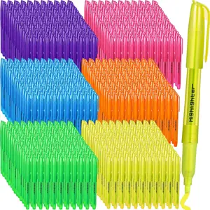 540 count Highlighter Bulk Pack Assorted Colors Highlighter Markers Chisel Tip Fluorescent Pens for Office Classroom  to School Supplies