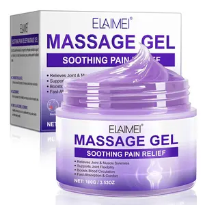 Muscle & Joint Massage Gel, Soothing Pain Relief Massage Gel, Body & Massage Oil for Waist, Neck, Hands and Feet, Healthcare, Therapeutic