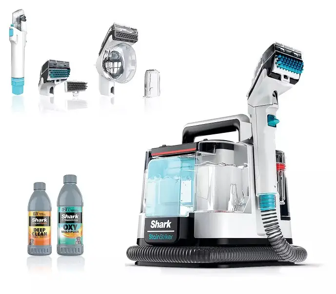 Shark Stainstriker Portable Carpet & Upholstery Cleaner with 3 Attachments for Tough Stain Removal