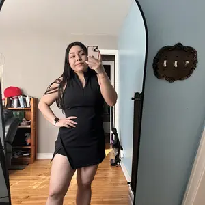 Halara Zipper Racerback Split Side Pocket 2-Piece Mini Tennis Active Dress