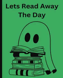 Composition Notebook| Lets read away the day| 7.5x9.25| 120 college ruled pages| for kids, teens, and adults