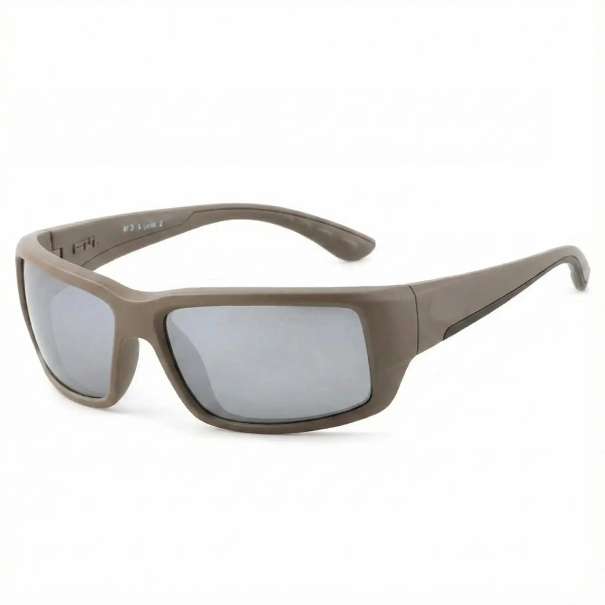 004C-Tea frame, white mercury