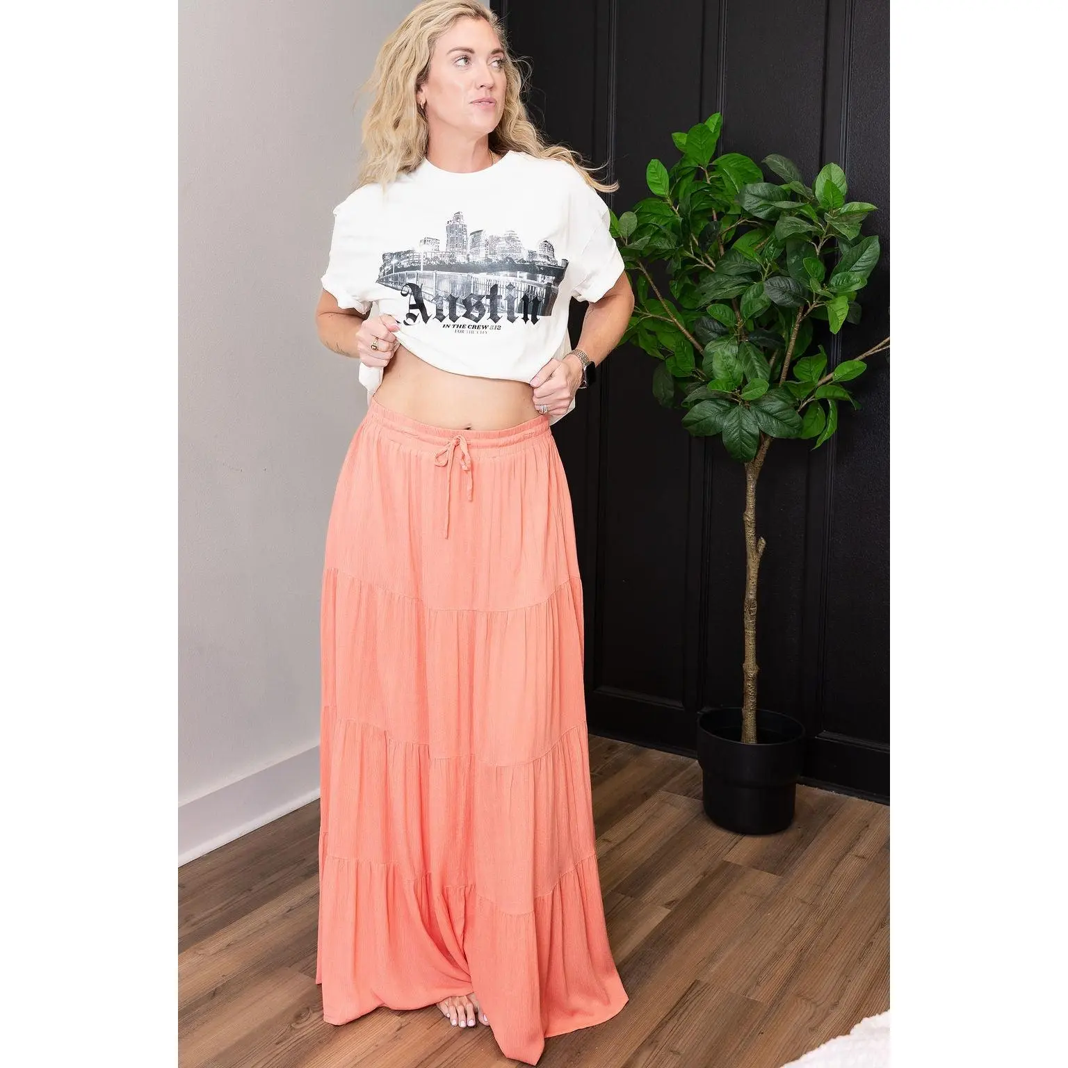 Tall Tiered Maxi Skirt