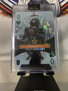 Tyreek Hill Queen Of Hearts Numbered 2/2 Wild Card Draw Stacked Deck Gold Black Tie Edition Promo #SDPH-THN