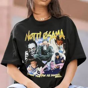 Notti Osama Hiphop T Notti Osama Vintage Notti Osama Rnb Rapper Notti Osama Cotton Sweat, Unisex Comfort Tee T Shirt