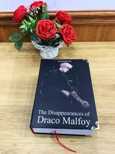 The Disappearances Of Draco Malfoy Hardcover Book: Illustrated Romantic Dramione Fanfiction, Dark Cover Art