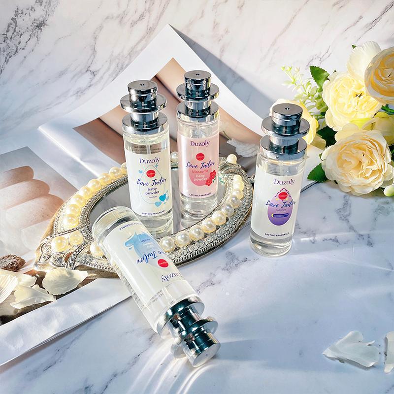 Duzoly Women's 35ml  Perfume Powder - 1 Box for Daily Wear, Fashion, Party & Valentine's Day Gift Pink Rose