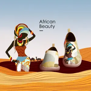 UIN Toledo I Art Travel Shoes For Women-African Beauty