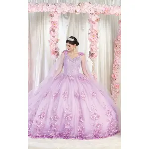 Sweet 16 Birthday Party Dress in Lilac Style LK199 Ball Gown