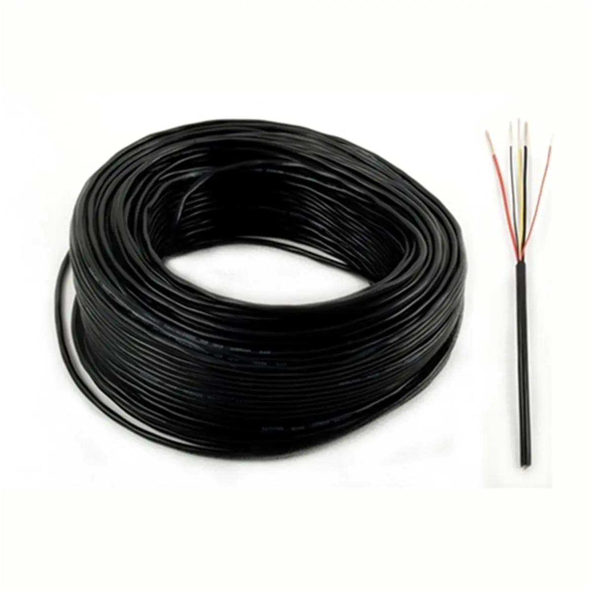 212 MAIN 20 ft 5-Core Strand Wire Cable - 5-Conductor Gate Connection Wire for Automatic Gate Opener Actuator, Automotive & Motorcycle Brake System Parts