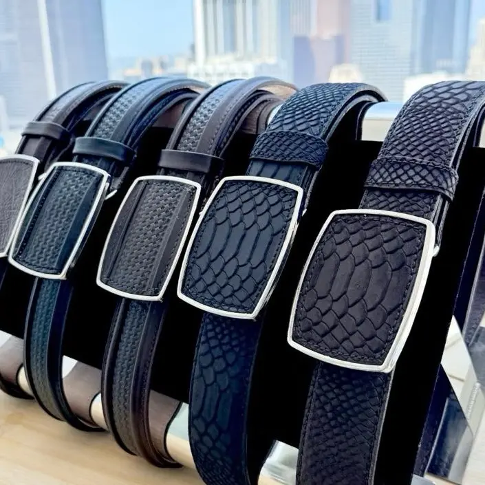 WESTERN LEATHER BELT (SIZE UP)