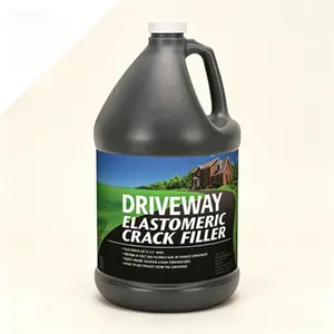 Flexible Pavement Crack Sealant| Waterproof Driveway Repair| Long-Lasting Asphalt Filler for Concrete Surfaces| Weather-Resistant & Easy Application| DIY Crack Filler Solution