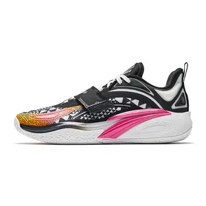 Anta KAI 1 Kyrie Irving Basketball Shoes for Men – Remastered Warrior Edition with Nitrogen Tech, Low-Top, Black and White Colorway Verifiable, with credentials and supporting global authentication