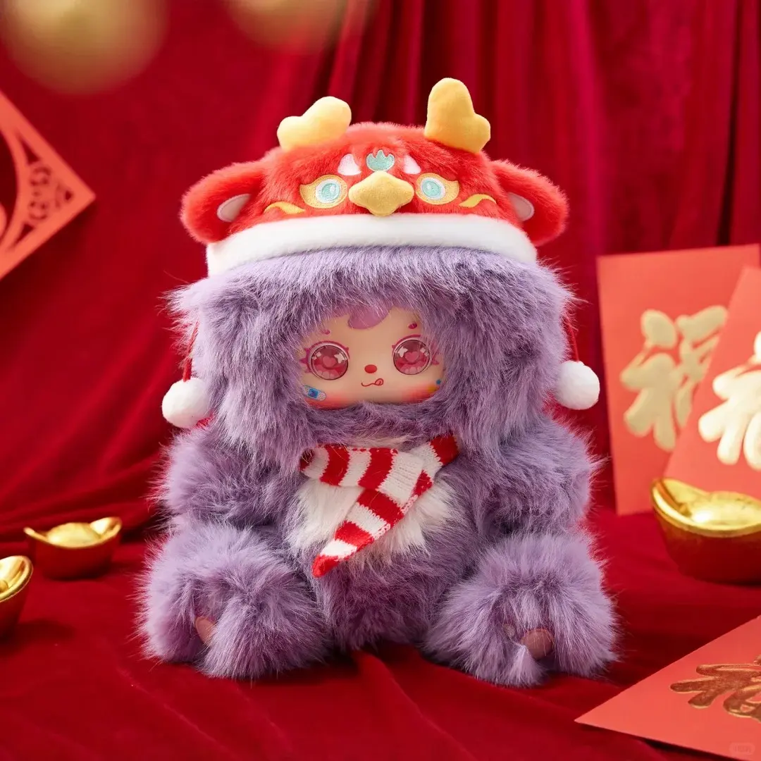 Three Little Hairy Pets   Christmas mascots bringing good luck and welcoming the holidays! A must-have plush toy for gifting! plushies cute girly gifts
