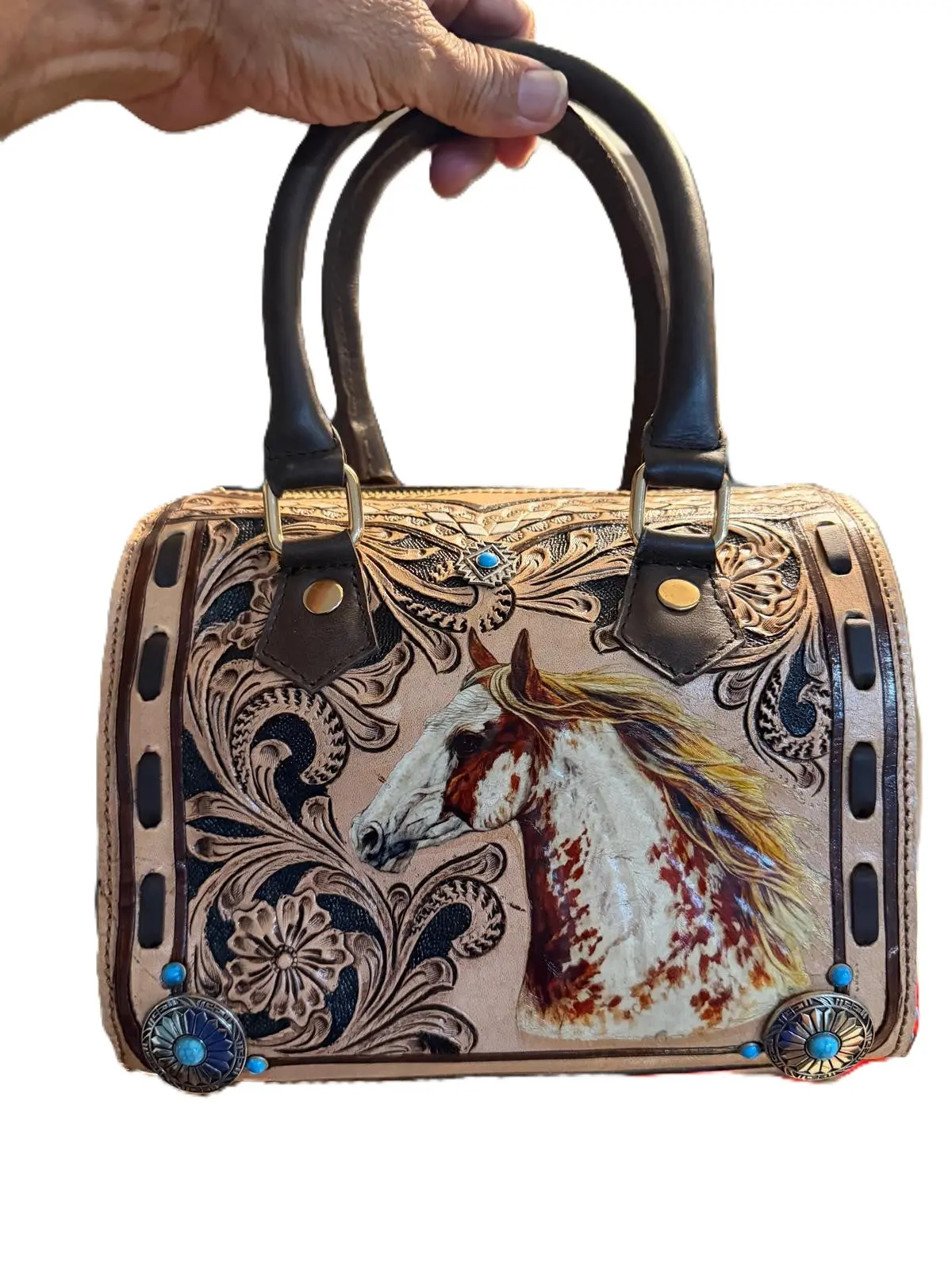 Painted Spirit Speedy Women's Handbag Bag