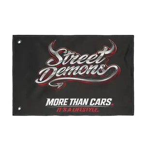 Street Demons Flag | Double Sided Garage Banner