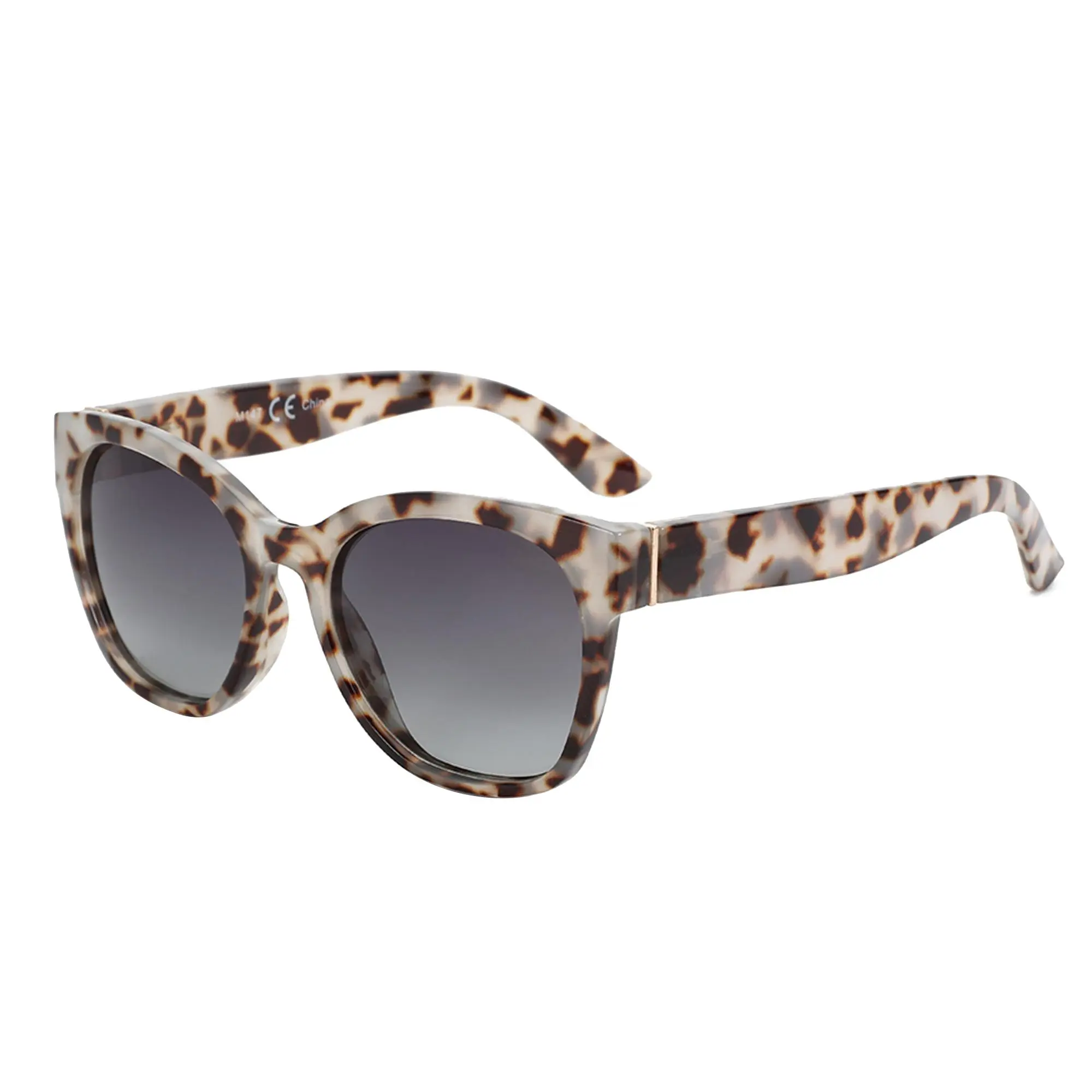 ZENOTTIC Classic Sun Glasses for Women, Oversized Retro Cateye Plastic Frame with Polarized UV400 Protection for Driving