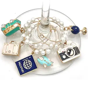 Around the World | Travel Wine Charms