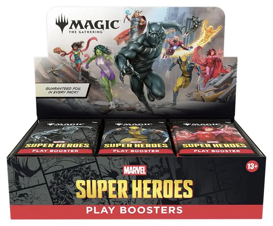 (Live Only) Magic: The Gathering - Marvel Super Heroes Play Booster Box