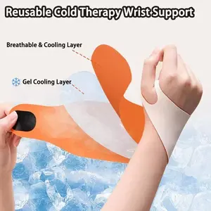 Elastic Wrist Support Band for Sports, Protective Wrist Aid, Stretchy Wrist Strap, Single Piece, Ideal for Athletic Activities