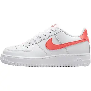 Youth Nike Air Force 1 White/Magic Ember (FV5948 117) (GS)