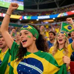 1 pcs Football Fan Sweatband, Elastic Sports Headscarf, Quick Dry, Sporty Style, Ideal for Parties and Support Events