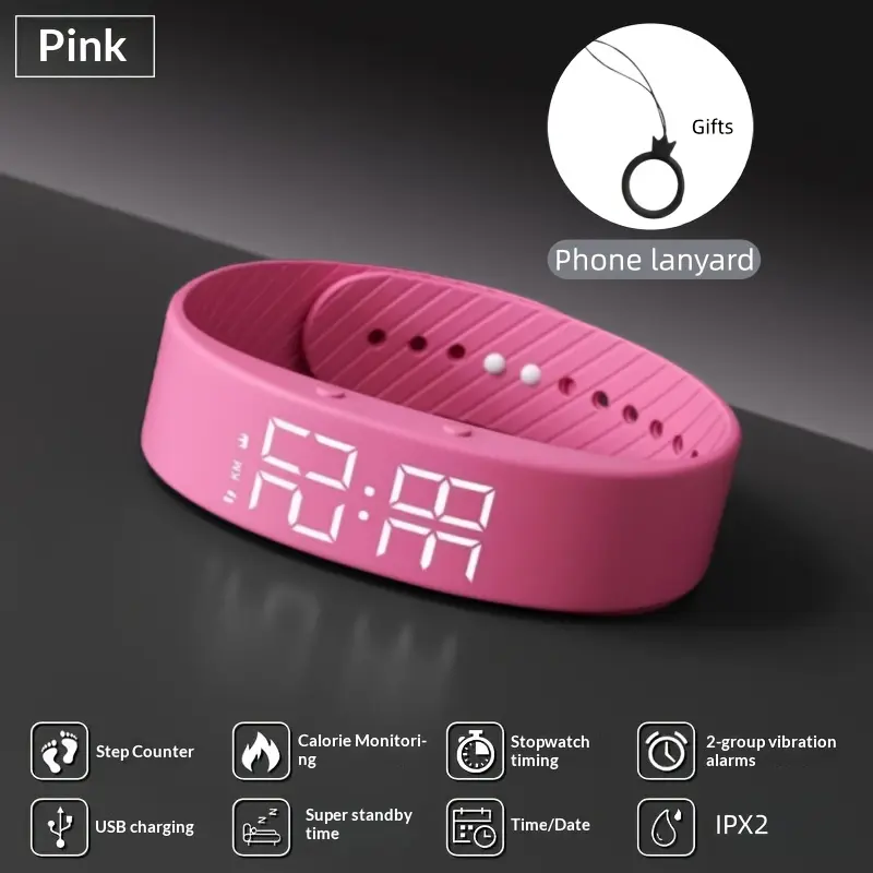 Pink - Follow Store to Get a Free Round Phone Lany