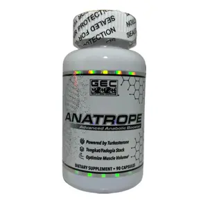 GEC Anatrope 90 Capsules Fitness Supplement for Muscle Support