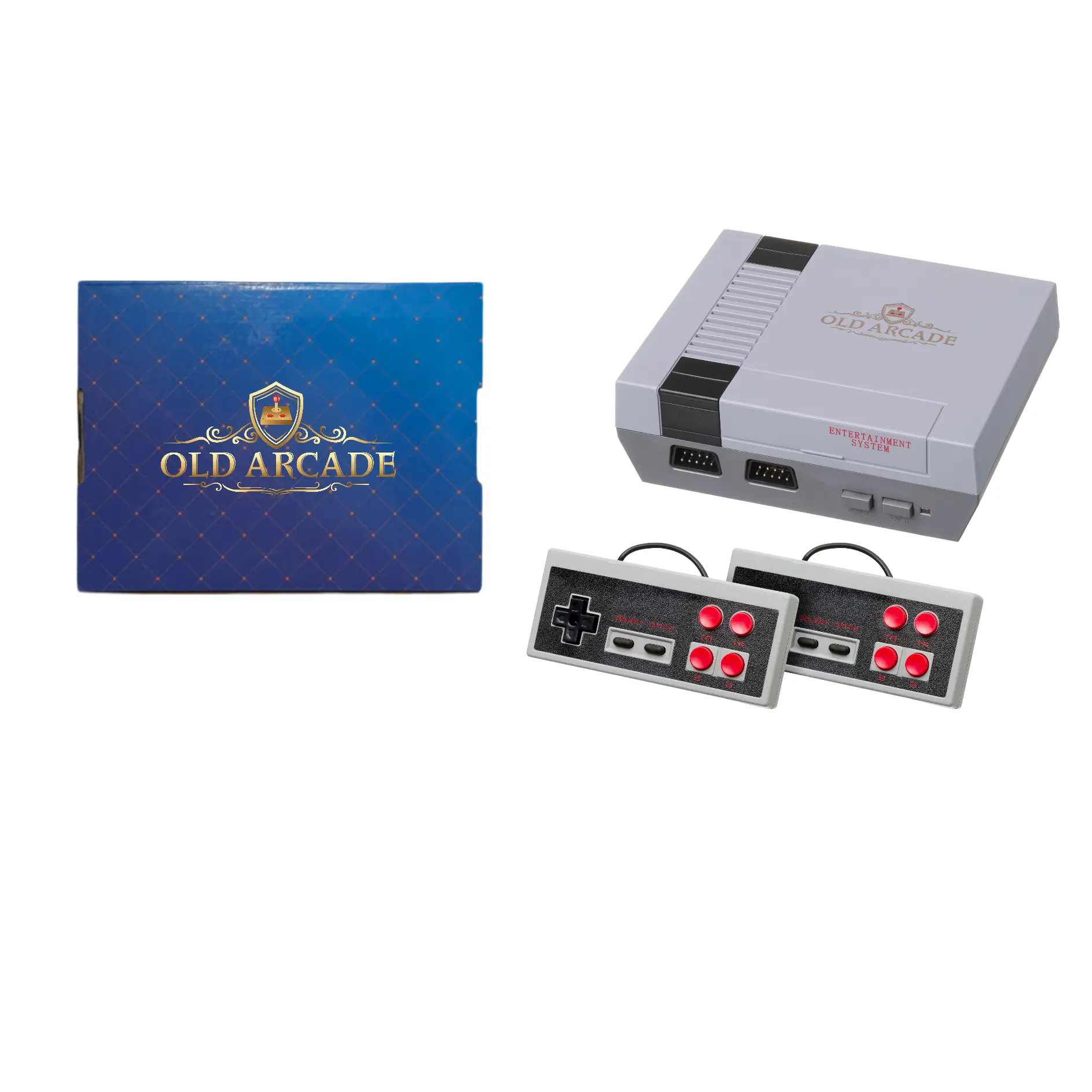 Old Arcade Classic Console — 771 Games, HDMI, 2 Controllers