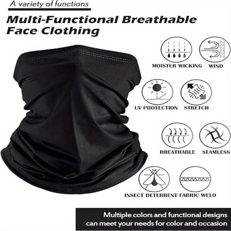 6pcs Cooling UV Protection Bandana Face Mask, Scarf, Men's Balaclava Hat, Face Sunscreenfa, Breathable Headscarf, Headband, Suitable for Outdoor Sports, Cycling, Running 6pcs Cooling UV Protection Bandana Face Mask, Scarf, Men's Balaclava Hat, Face Sunscreenfa, Breathable Headscarf, Headband, Suitable for Outdoor Sports, Cycling, Running
