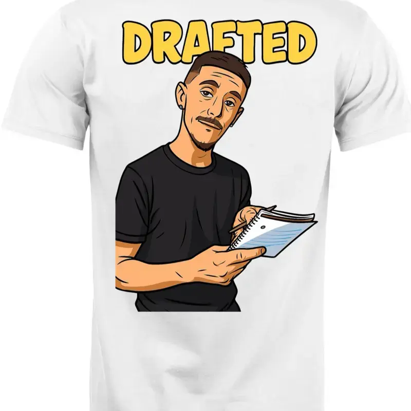 DRAFTED... I dont care MERCH  BACK ONLY - TikTok Shop