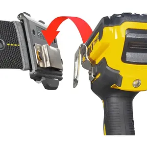Tape Measure Holder, Drill Holster,  Cordless Tool Belt Clip Holder, Holster with Belt Clip Hook,Small Electrician Tool Pouch with Clip Holster.